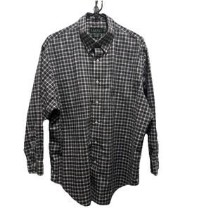 Lauren Ralph Lauren Men’s Button Down Shirt XL Plaid Long Sleeve Classic Fit